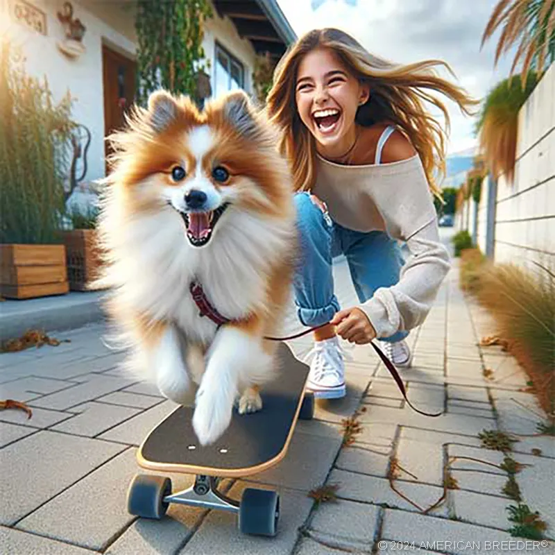 Foundation Stock Service German Spitz Dog 40316