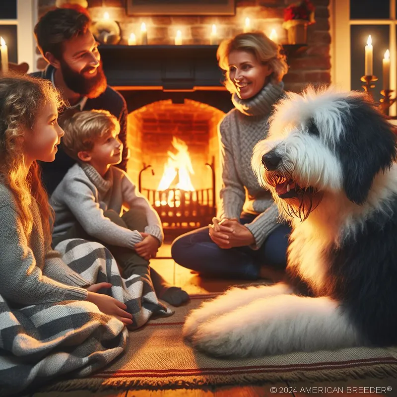Herding Dogs Old English Sheepdog puppy 40937