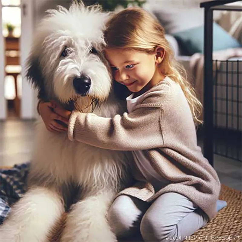 Herding Dogs Old English Sheepdog puppy 80941