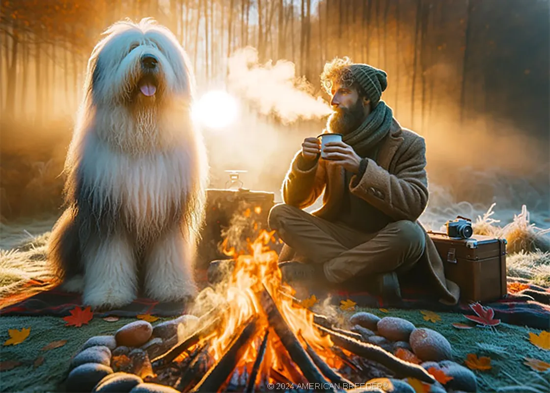 Herding Dogs Old English Sheepdog puppy 90942