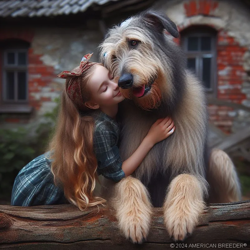 Hound Dogs hounds Irish Wolfhound puppy 61206