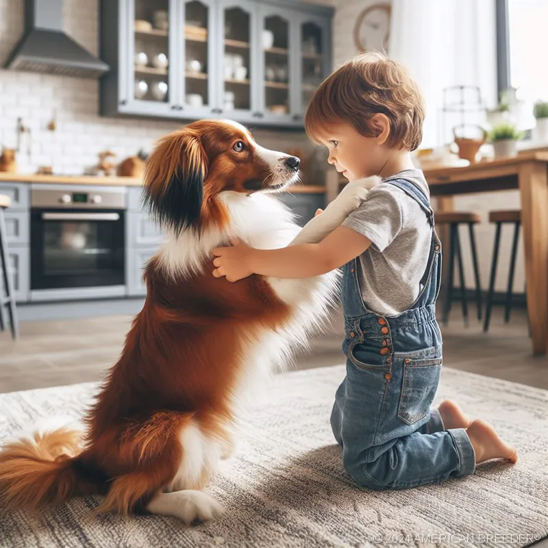 Miscellaneous Dogs Nederlandse Kooikerhondje Puppy 41433