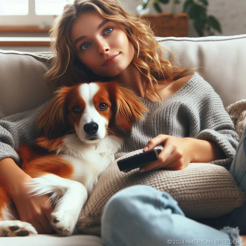 Miscellaneous Dogs Nederlandse Kooikerhondje Puppy 91438