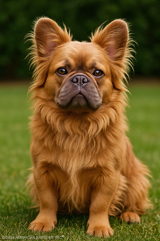 Fluffy Frenchie puppies for sale