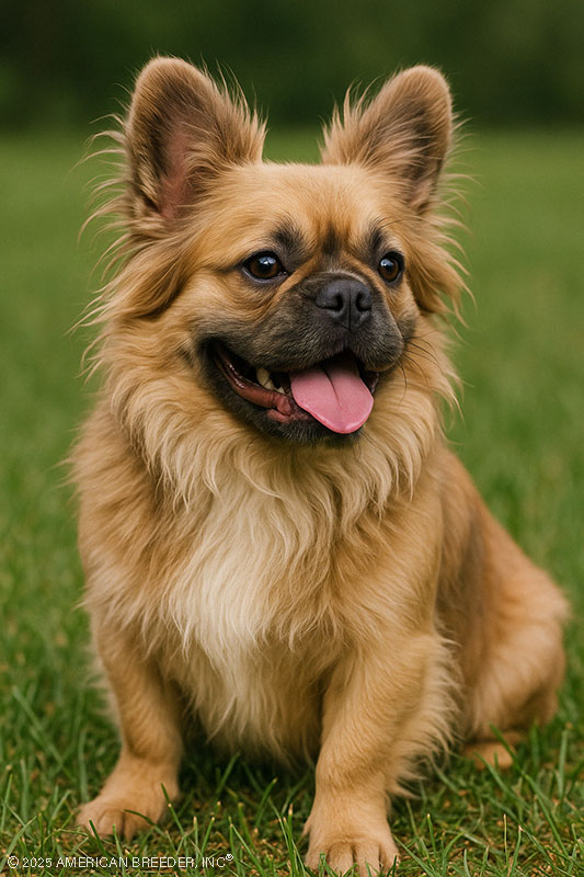 What is a Fluffy Frenchie puppy