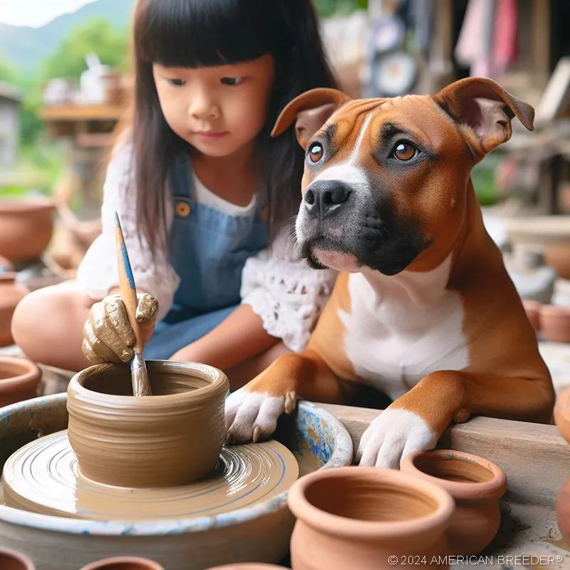 Terrier Dogs American Staffordshire Terrier Puppy 42414