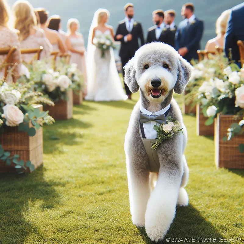 Terrier Dogs Bedlington Puppy 32436