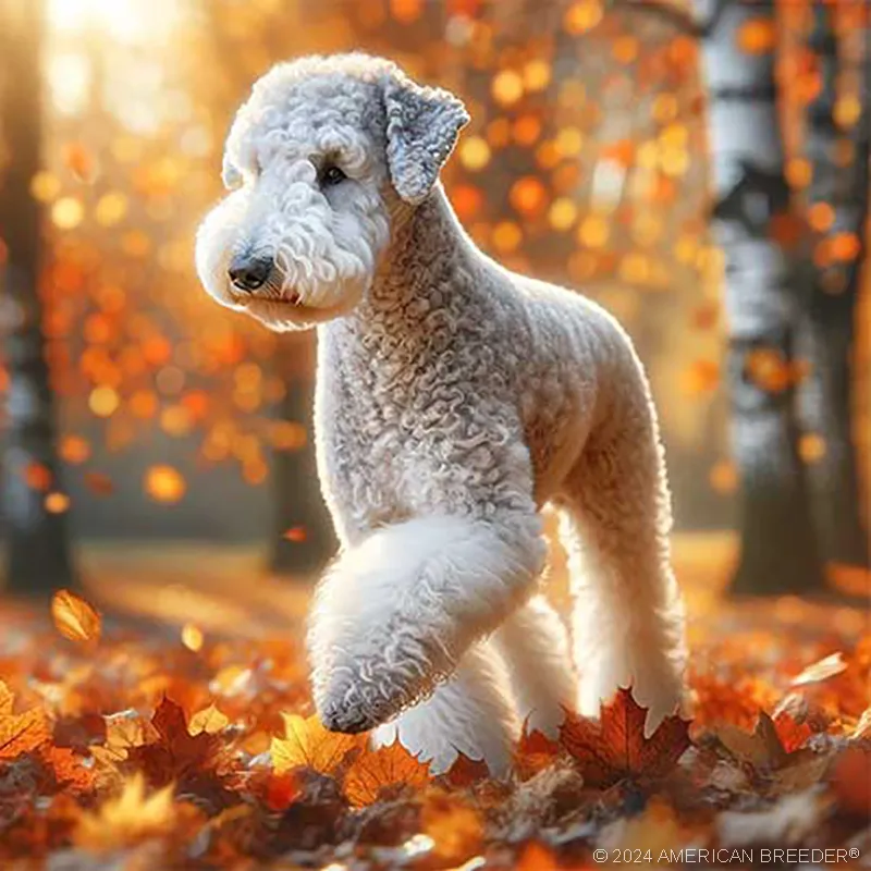 Terrier Dogs Bedlington Puppy 62439
