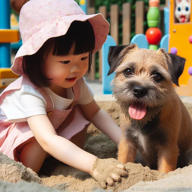 Terrier Dogs Border Terrier Puppy 32450