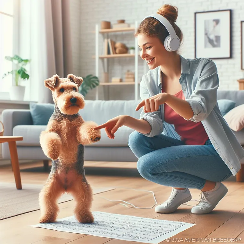 Terrier Dogs Lakeland Terrier Puppy 72548