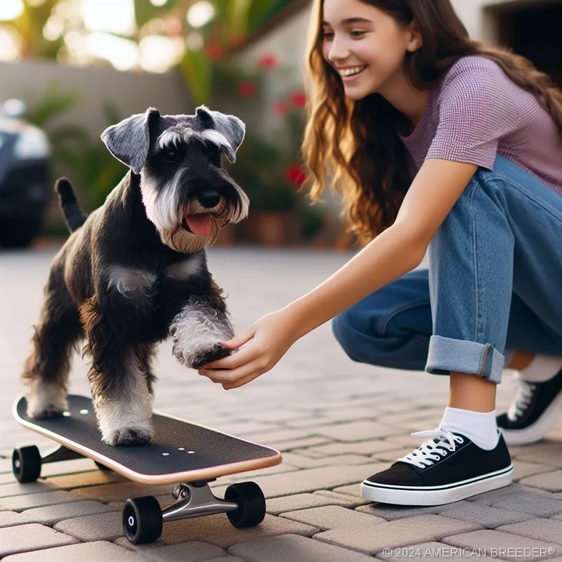 Terrier Dogs Miniature Schnauzer Terrier Puppy 12565