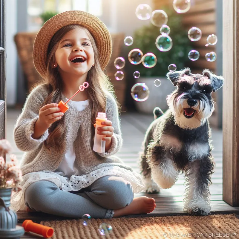 Terrier Dogs Miniature Schnauzer Terrier Puppy 22570