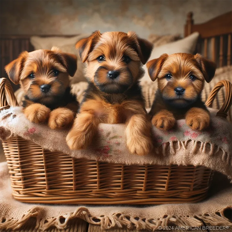 Terrier Dogs Norfolk Terrier Puppy 62586