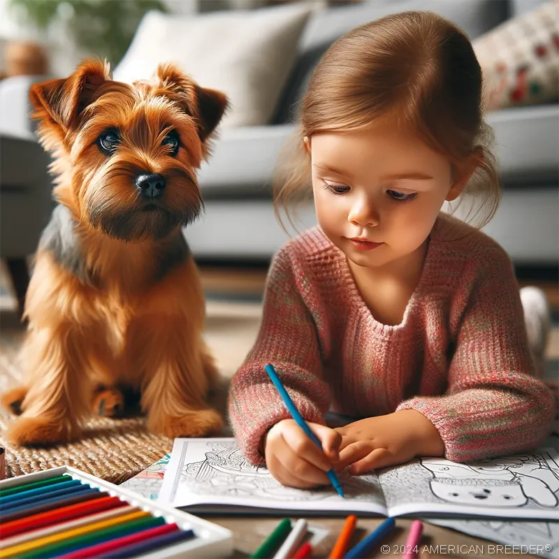 Terrier Dogs Norfolk Terrier Puppy 72587