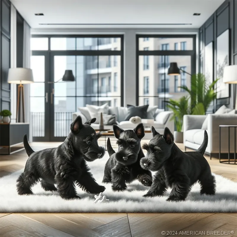 Terrier Dogs Scottish Terrier Puppy 102628