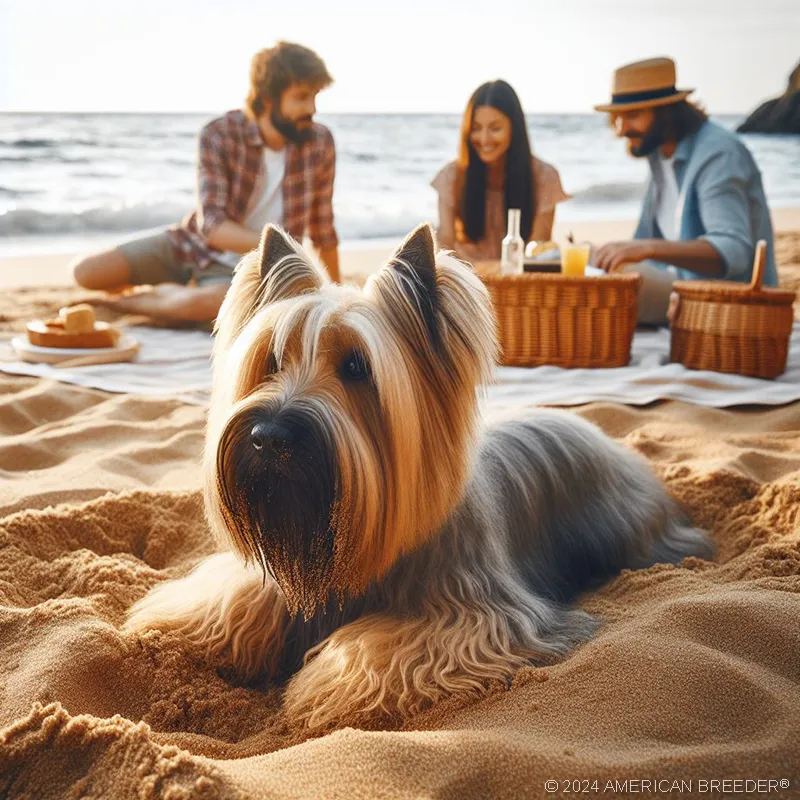 Terrier Dogs Skye Terrier Puppy 12650