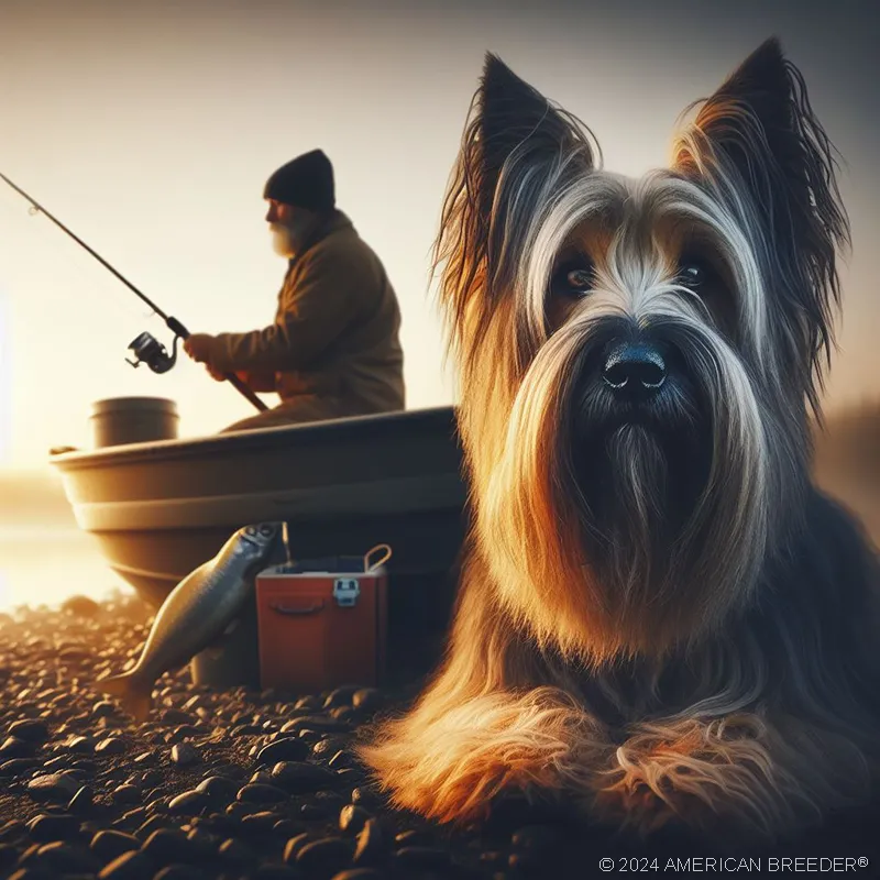 Terrier Dogs Skye Terrier Puppy 32653