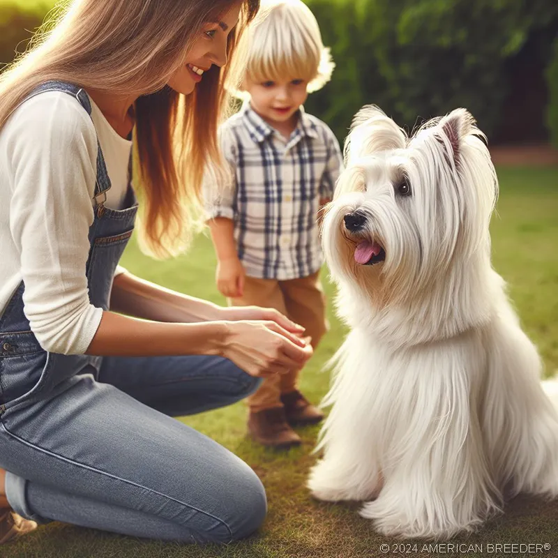 Terrier Dogs Skye Terrier Puppy 92659