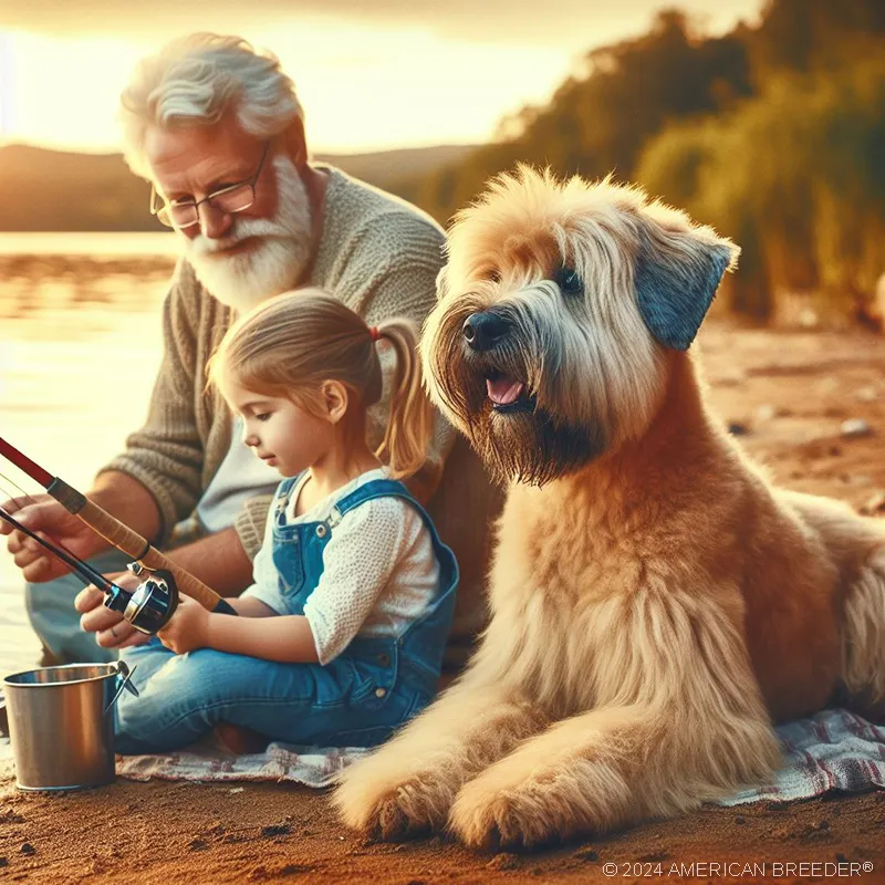 Terrier Dogs Soft Coated Wheaten Terrier Puppy 22671