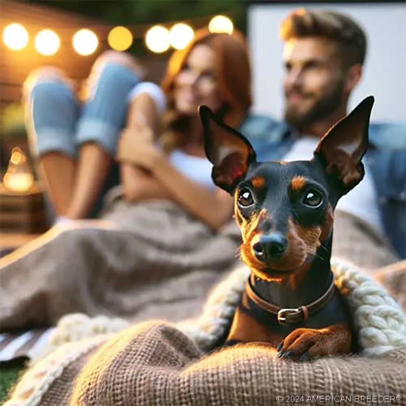 Terrier Dogs Standard Manchester Terrier Dog 102692