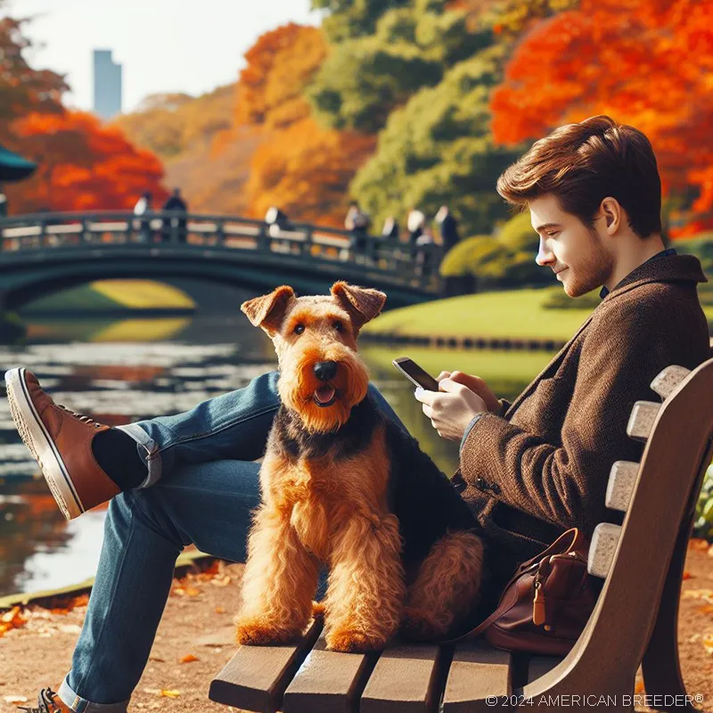Terrier Dogs Welsh Terrier Puppy 22704