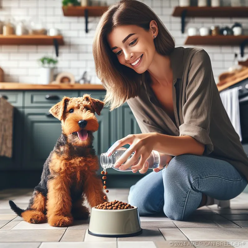 Terrier Dogs Welsh Terrier Puppy 32705