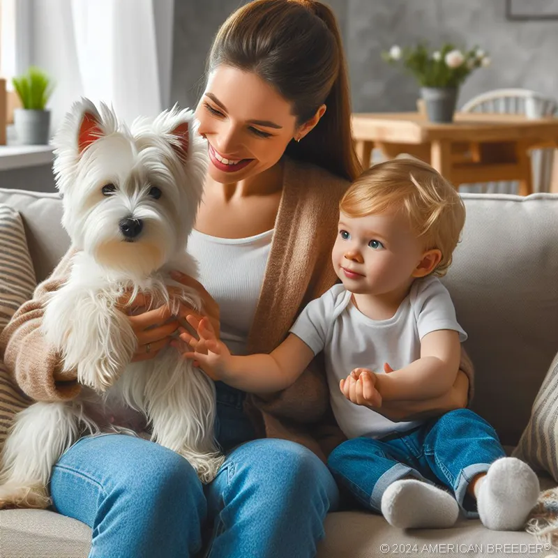 Terrier Dogs West Highland White Terrier Puppy 22716