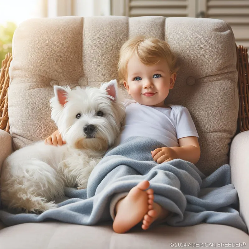 Terrier Dogs West Highland White Terrier Puppy 82722