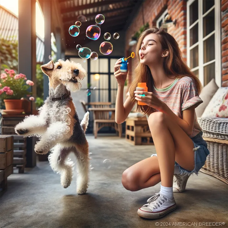 Terrier Dogs Wire Fox Terrier puppy 132729