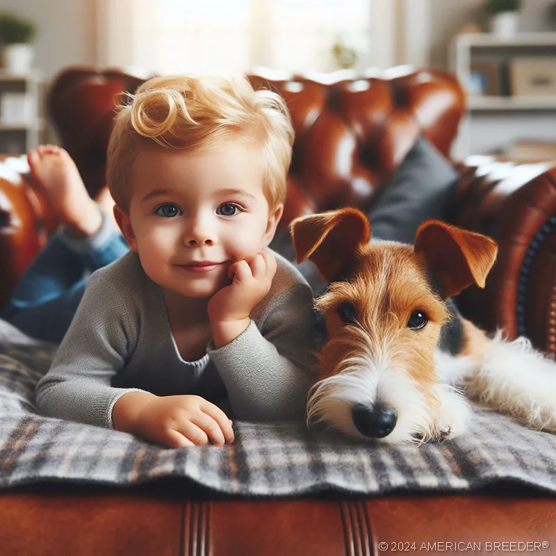 Terrier Dogs Wire Fox Terrier puppy 2724