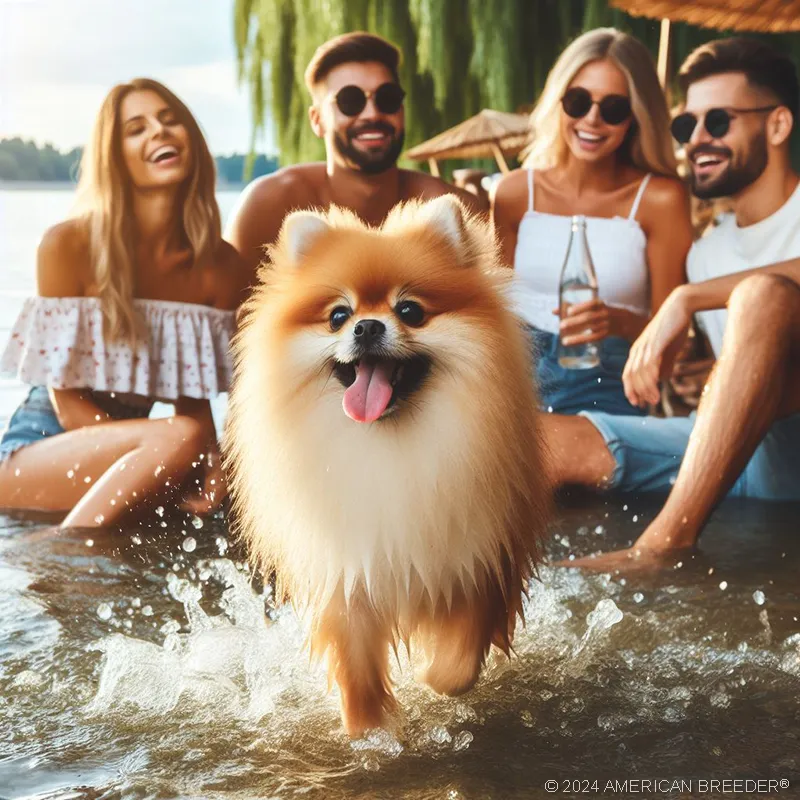 Toy Dogs Pomeranian Puppy 122939
